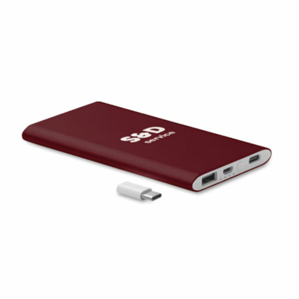 MO9141 Power bank de aluminio yourChoice